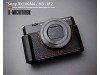 Leather Metal Grip Half Case LE-MHCRX100BK for Sony RX100 Series